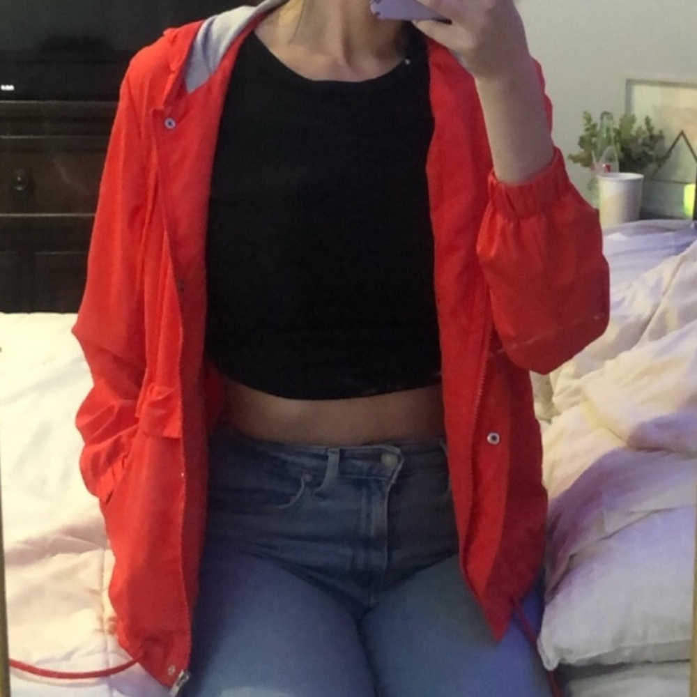 H&M Red Bomber Jacket